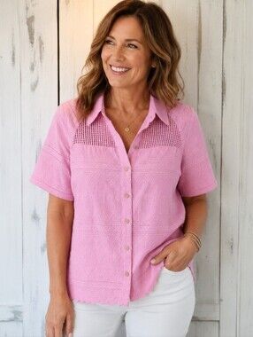 Very J Button-Up Top